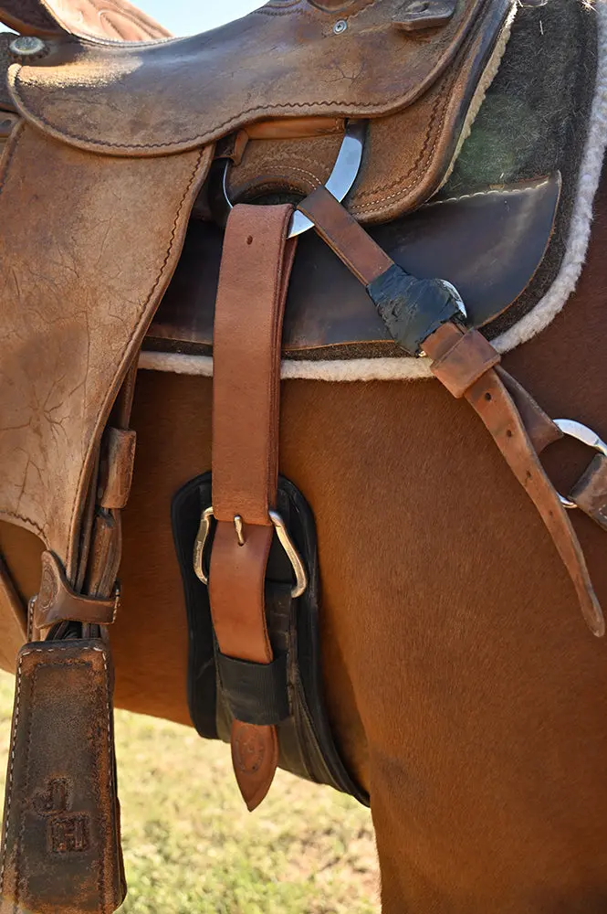 Coolhorse Leather 1 3/4" Half Breed Offside Billet-Harness Leather 2