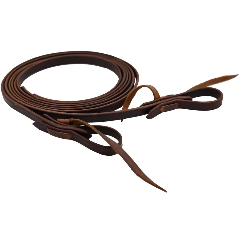 Coolhorse Leather 5/8" Latigo Leather Pony Split Rein- Handmade In Amarillo, Tx 1