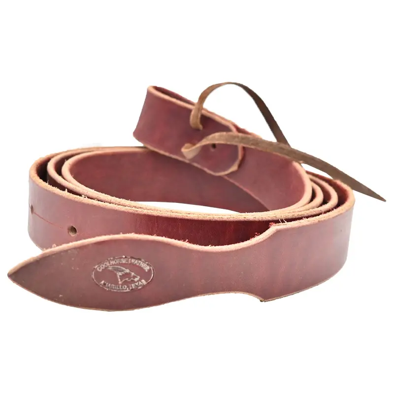 Coolhorse Leather Latigo With Tapered End- Handmade In Amarillo, Tx 2