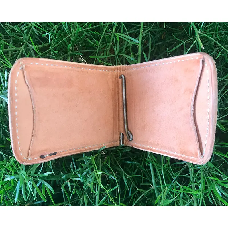 Coolhorse Leather Mini Smoothout Money Clip Wallet 2