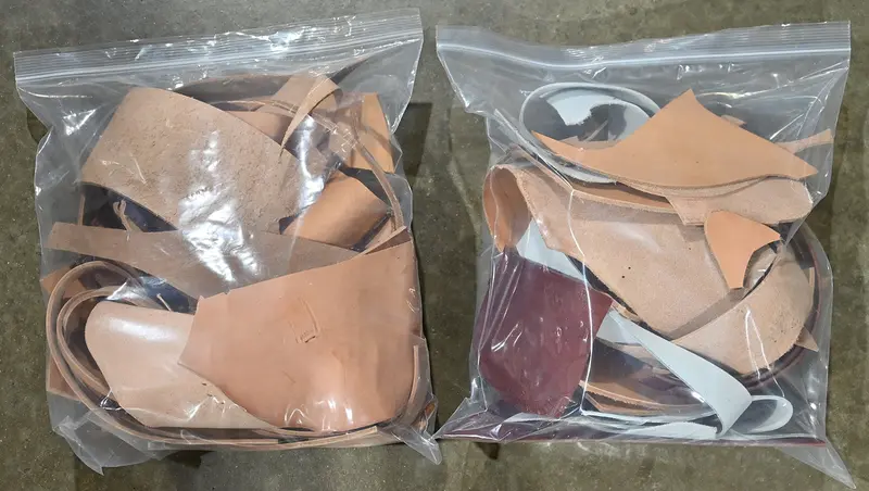 Coolhorse Leather Scrap Bags 1