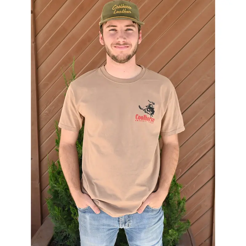 Coolhorse Russet Cowboy Short Sleeve T-Shirt 1
