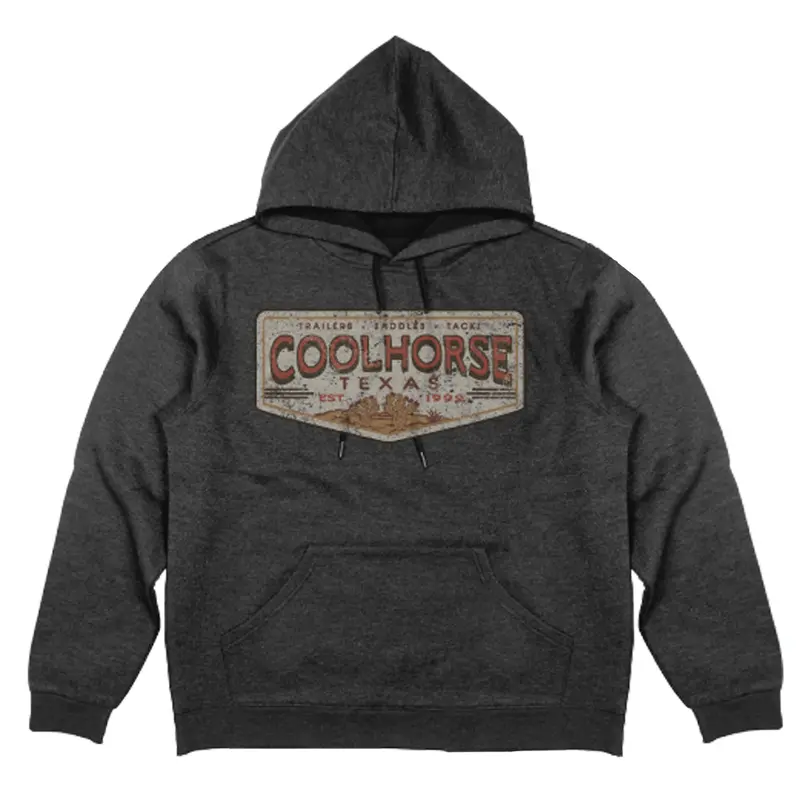 Coolhorse Rustic Desert Charcoal Hoodie 1
