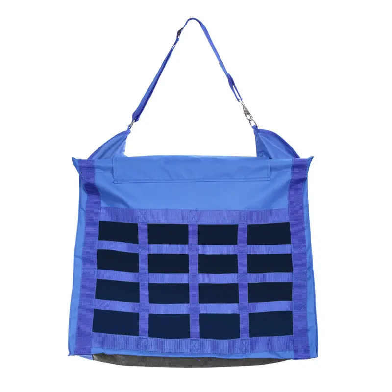 Coolhorse Slow Feed Top Load Hay Bag- Blue 1