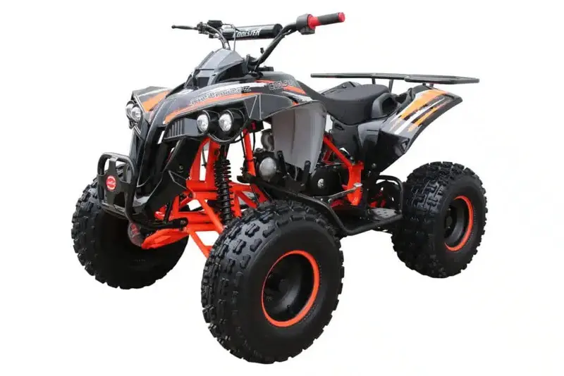 Coolster (3125B2) 125Cc Sport Atv, Electric Start, Automatic With Reverse, 8-Inch Steel Wheels, Ages 9-12 1