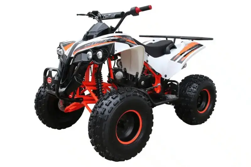 Coolster (3125B2) 125Cc Sport Atv, Electric Start, Automatic With Reverse, 8-Inch Steel Wheels, Ages 9-12 3