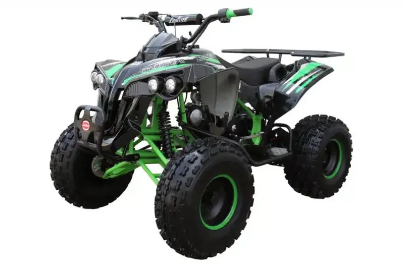 Coolster (3125B2) 125Cc Sport Atv, Electric Start, Automatic With Reverse, 8-Inch Steel Wheels, Ages 9-12 3