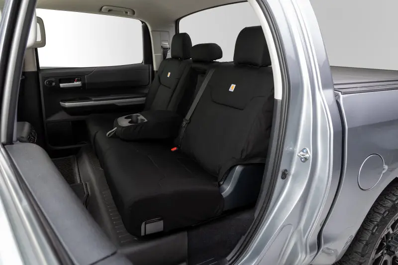 Covercraft 03-06 Chevrolet Avalanche Carhartt Superdux Precisionfit Custom Front Seat Covers - Black 2