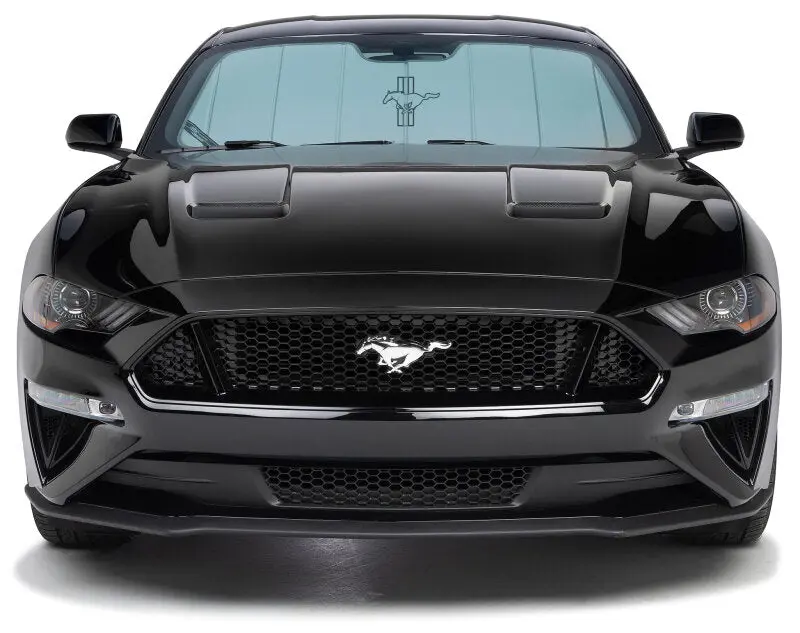 Covercraft 65-70 Ford Mustang Custom Uvs100 Sunscreen W/ Black Mustang Logo 1