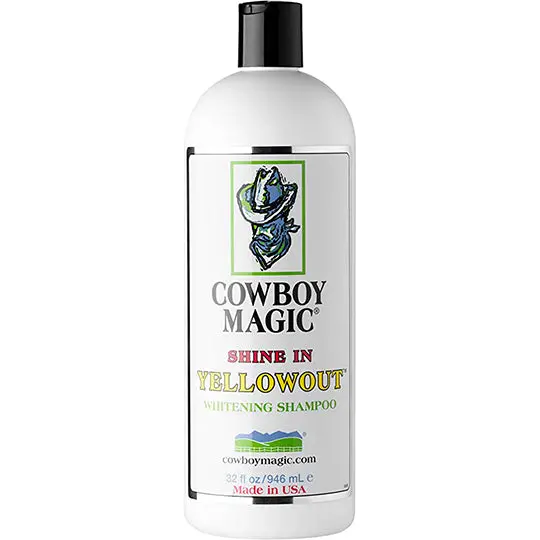 Cowboy Magic Shine In Yellow Out Whitening Shampoo- 32 Oz 1