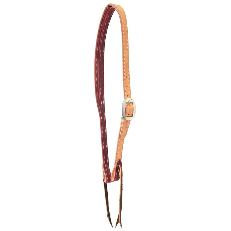 Cowperson Tack 3/4" Roughout Split Ear Headstall 1