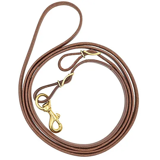 Cowperson Tack Heavy Oil 1/2" Roping Reins 1