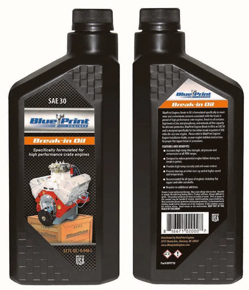 Crate Eng Break In Oil Sae30 Quart 1