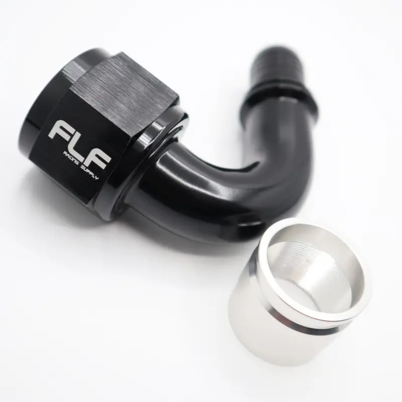 Crimp-On An Ptfe Hose End – 120 Degree 1