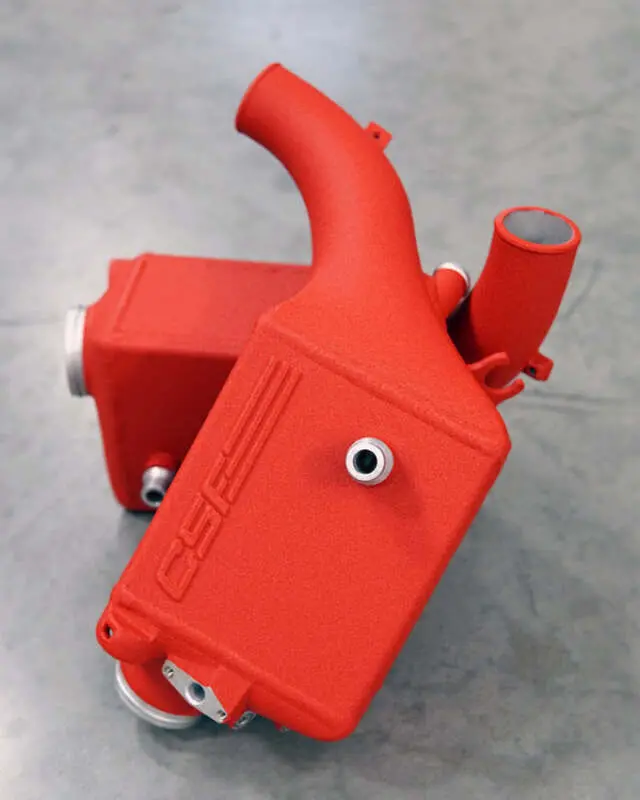Csf 2025+ Bmw G90 M5 / G99 M5 Touring Charge Air Cooler - Crinkle Red 1