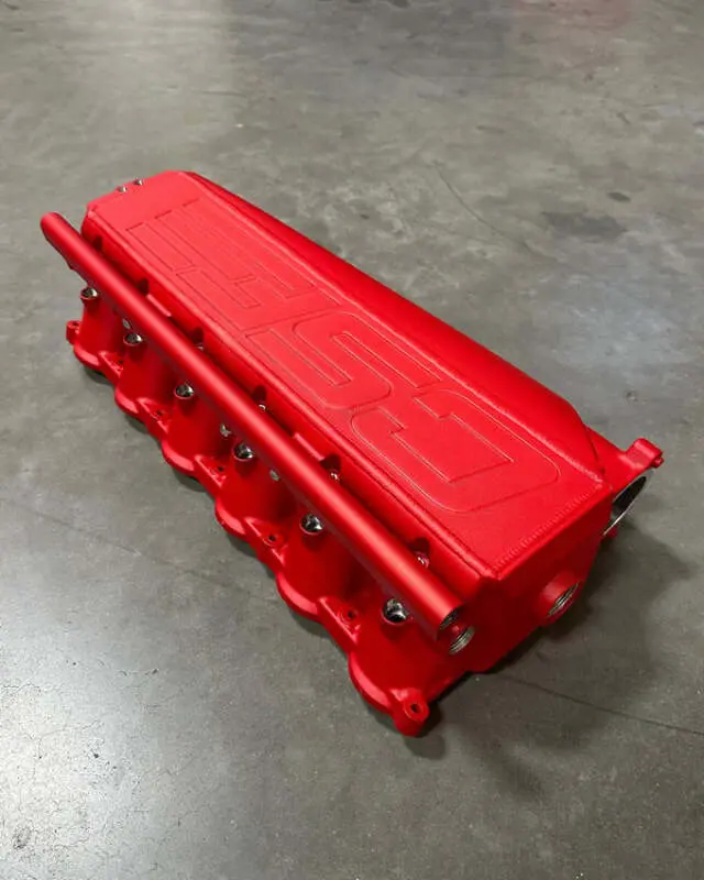 Csf Gen 2 B58 Race X Charge-Air-Cooler Manifold - Anodized Red 1