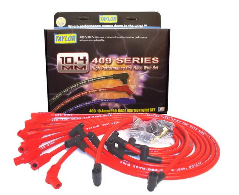 Custom Fit 10.4Mm 409 Plug Wires Red 1