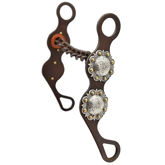Dale Myers 8.5" Straight Chain Double Circle Concho Bit 1
