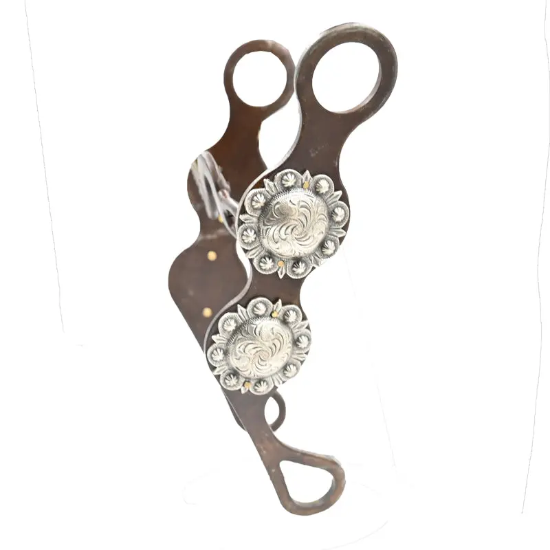 Dale Myers 8.5" Washer Port Bit With Circle Conchos 2