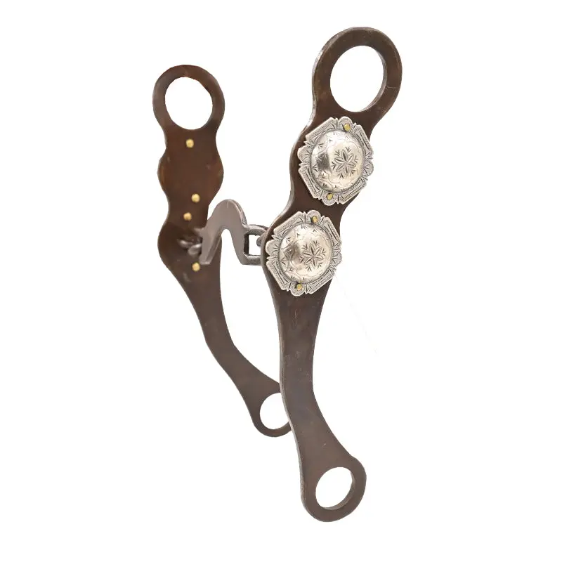 Dale Myers 9.5" Washer Port Bit With Circle Conchos 1