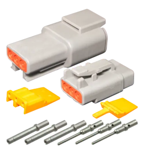 Deutsch Dtm 3 Pin Shock Sensor Connector Kit 52-1731 1