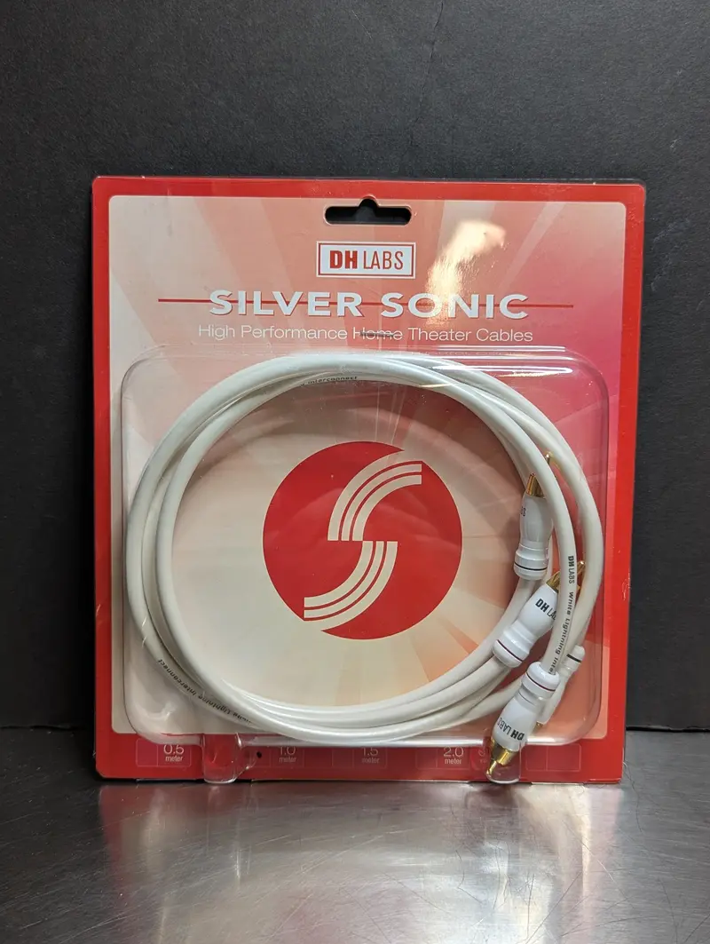 Dh Labs White Lightning Ultra Rca Interconnect Cables - Pair - Open Box - 1M 1