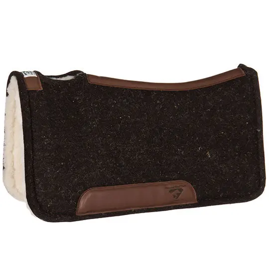 Diamond Wool 1" Contoured Pleasure Fleece Bottom Pad- 32"X32" 1