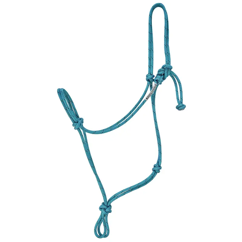 Double Diamond Halter Designed By Buck Brannaman- Teal/Black 1