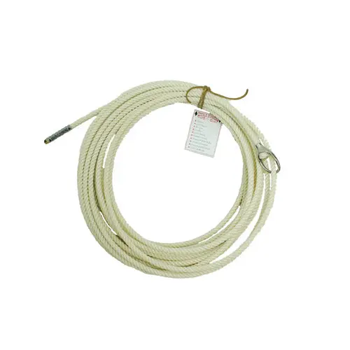 Double Diamond Mt Buckaroo Lariat Extra Soft 3/8 Sc X 50' Ranch Rope 1