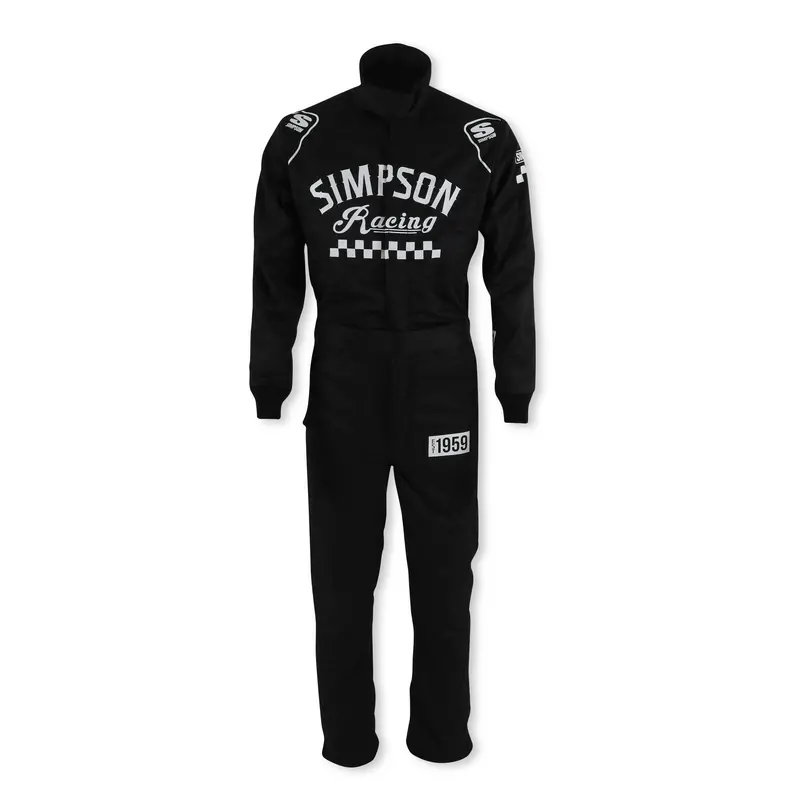 Double Extra Large - Checkersclassic 2 Layer Racing Suit 1