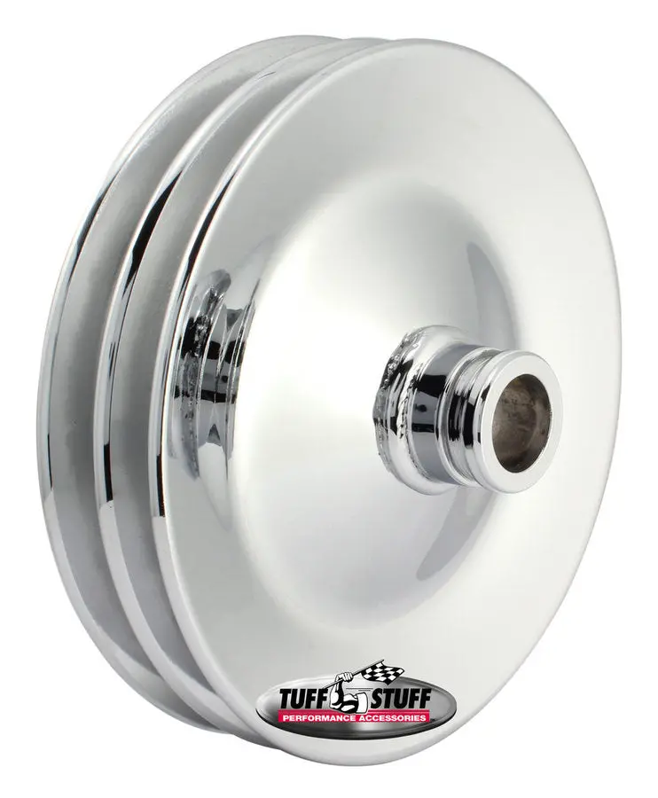 Double V-Groove Power Steering Pump Pulley 1