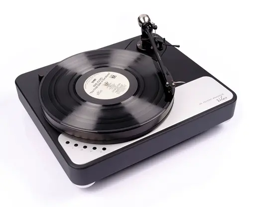 Dr. Feickert Analogue Volare Turntable With 10 Inch Dr. Feickert Straight 10 Precision Tonearm - Black Or Walnut 1