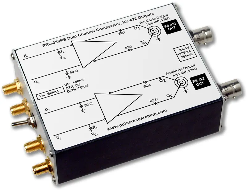 Dual-Channel RS-422 Output Comparator