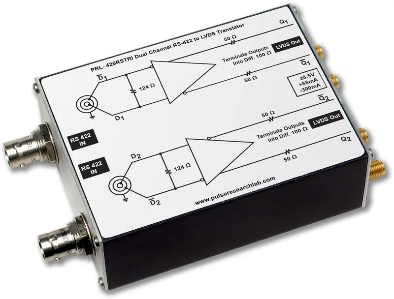 Dual-Channel RS-422-to-LVDS Level Translator