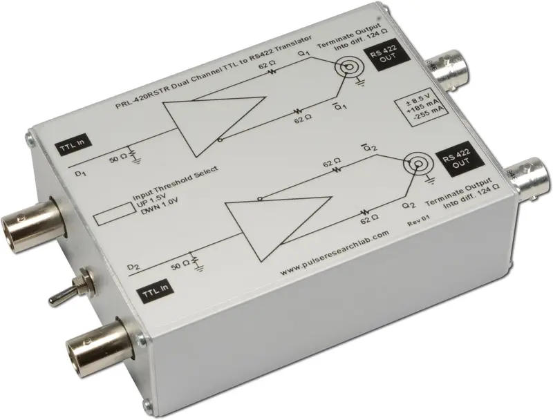 Dual-Channel TTL-to-RS-422 Logic Level Translator