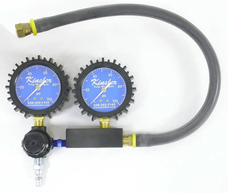 Dual Gauge Leakdown Tester Twin 0-100 1