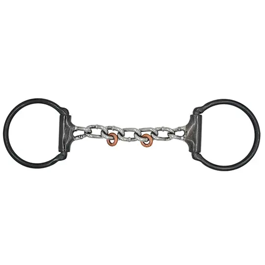 Dutton Bits D-Ring Chain Bit With Copper Rings 1