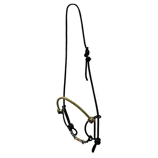 Dutton Bits Twisted Dog Bone Draw Gag Bit With Noseband 1