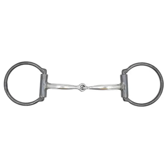 Dutton D-Ring Snaffle Inlaid Bit 1