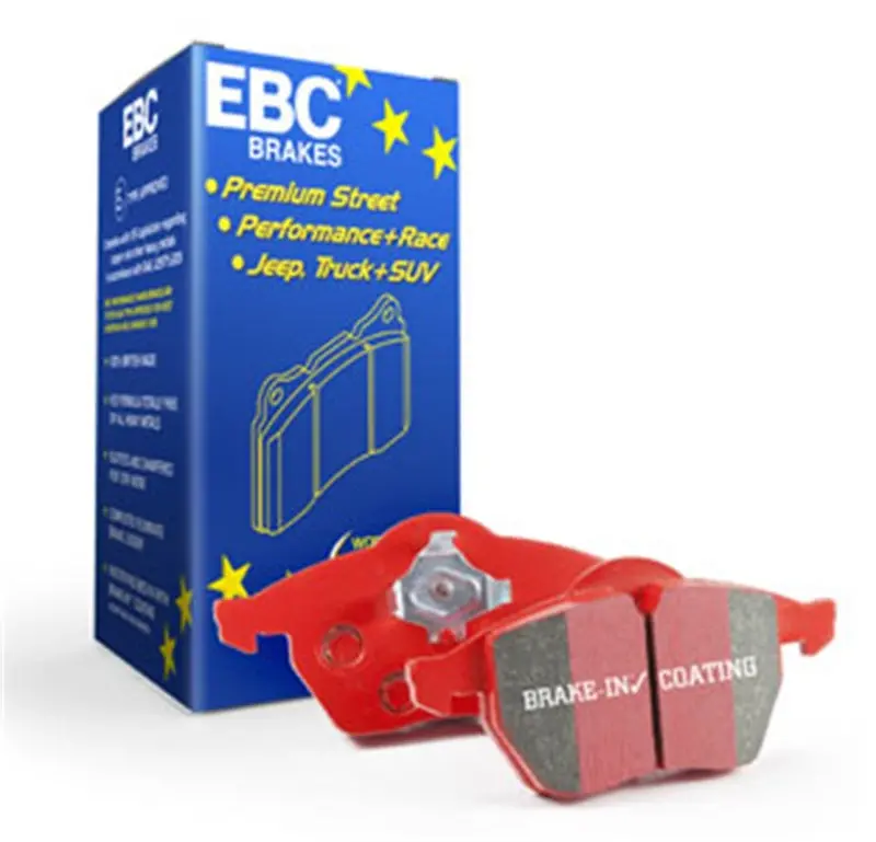 Ebc 90-92 Honda Civic Crx 1.6 Si Redstuff Front Brake Pads 1