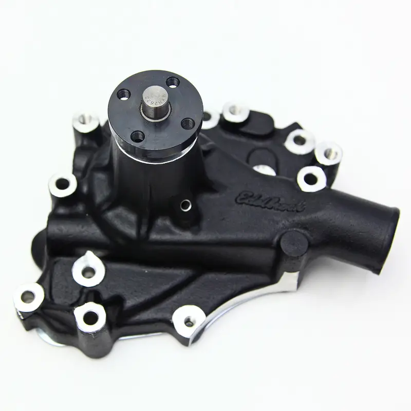 Edelbrock Standard Rotation Water Pump 302/351W (Black Texture Finish) 1