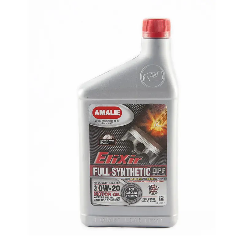 Elixir Full Synthetic 0W20 Dexos1 Case 12X1qt 1