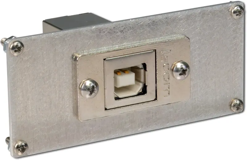 End Plate With Usb B/A Panel Mount Insert And Mounting Hardware 2