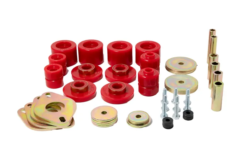 Energy Suspension 07-13 Toyota Tundra Body Mount Set - Red 1