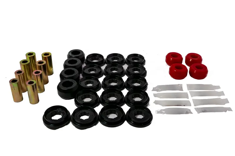 Energy Suspension 10-24 Toyota 4Runner Rear Control Arm Bushing Set - Black 1