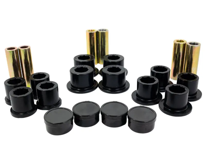 Energy Suspension 15-19 Silverado/Sierra Rear Leaf Spring Bushing Set - Black 1