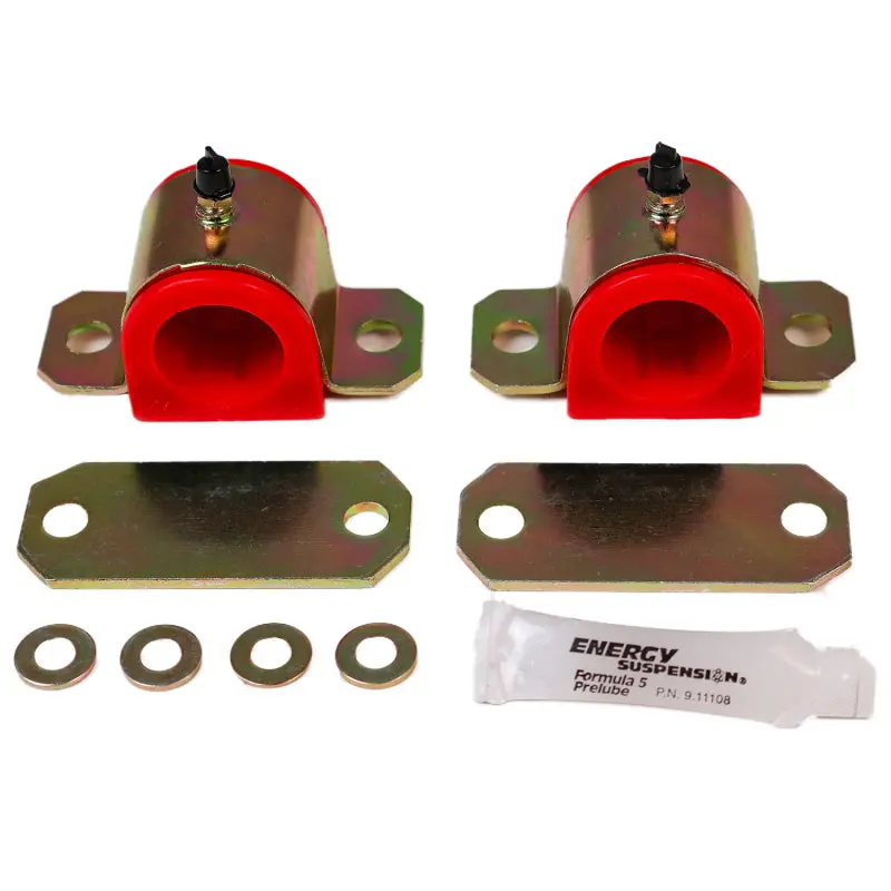 Energy Suspension 93-98 Toyota Supra Rear Sway Bar Bushing Set 24Mm - Red 1