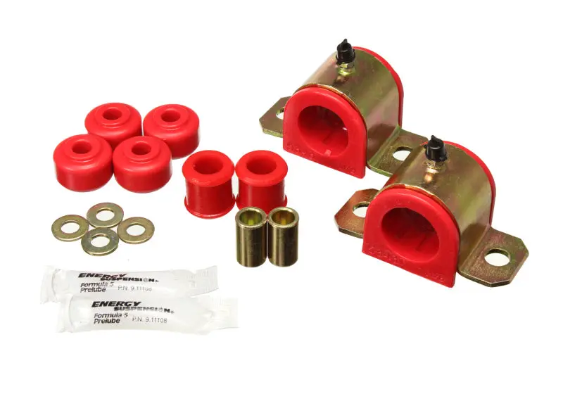 Energy Suspension Front Sway Bar Bushing Set 21Mm - Red 1