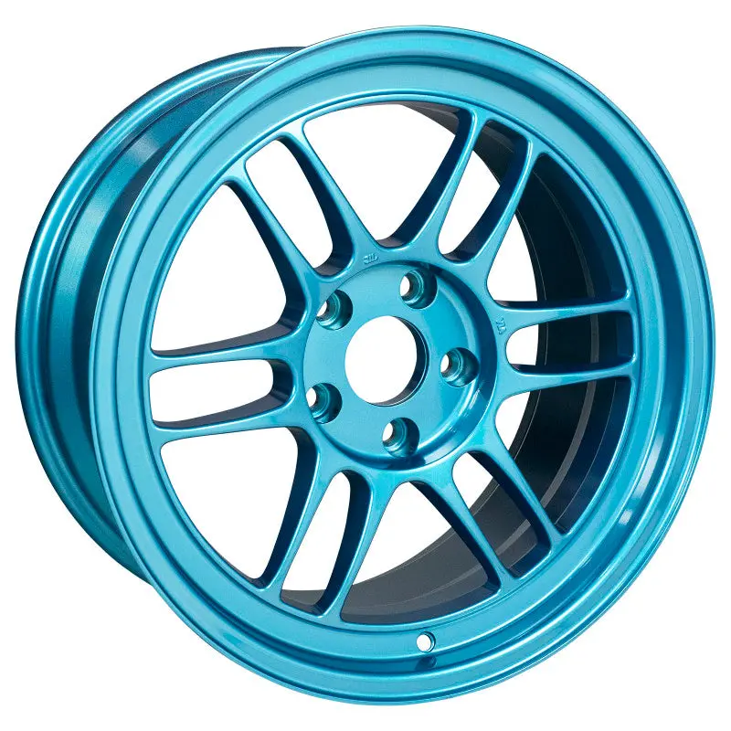 Enkei Rpf1 17X9 5X114.3 22Mm Offset 73Mm Bore Emerald Blue Wheel 1