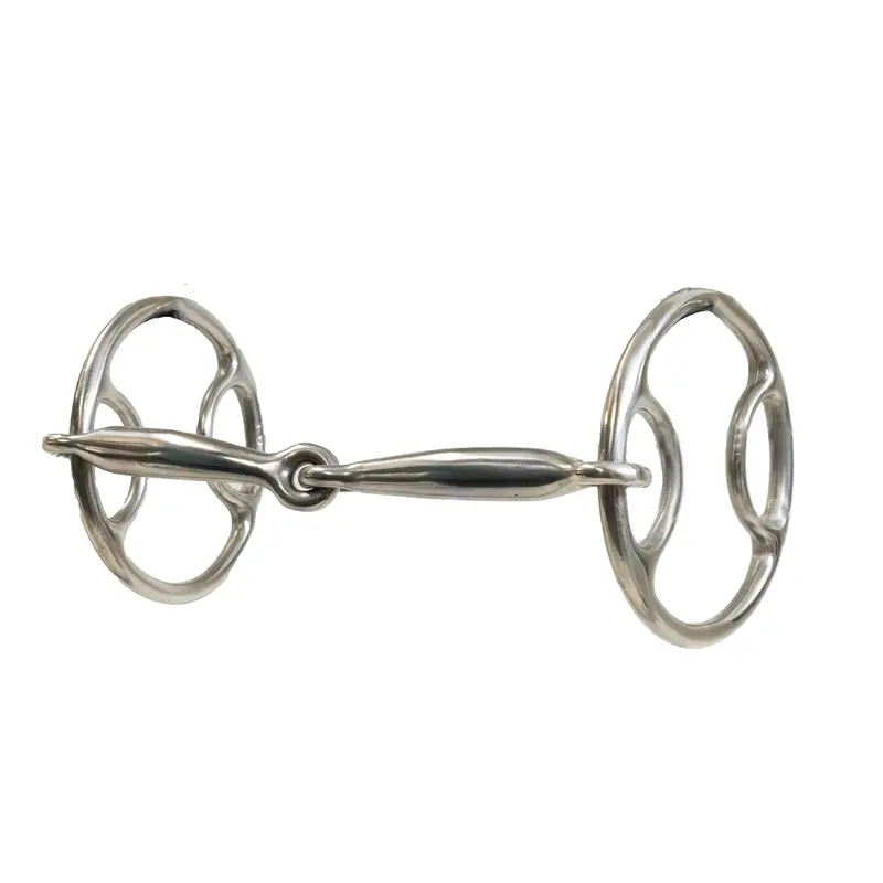 Equisential Fixed O-Ring Smooth Snaffle Bit 1